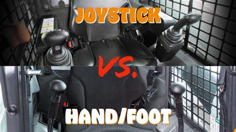 bobcat skid steer joystick controls|bobcat hand and foot controls.